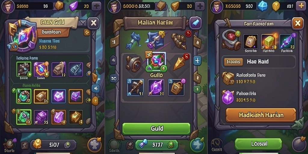 Tampilan tema slot yang kaya warna dan menarik.