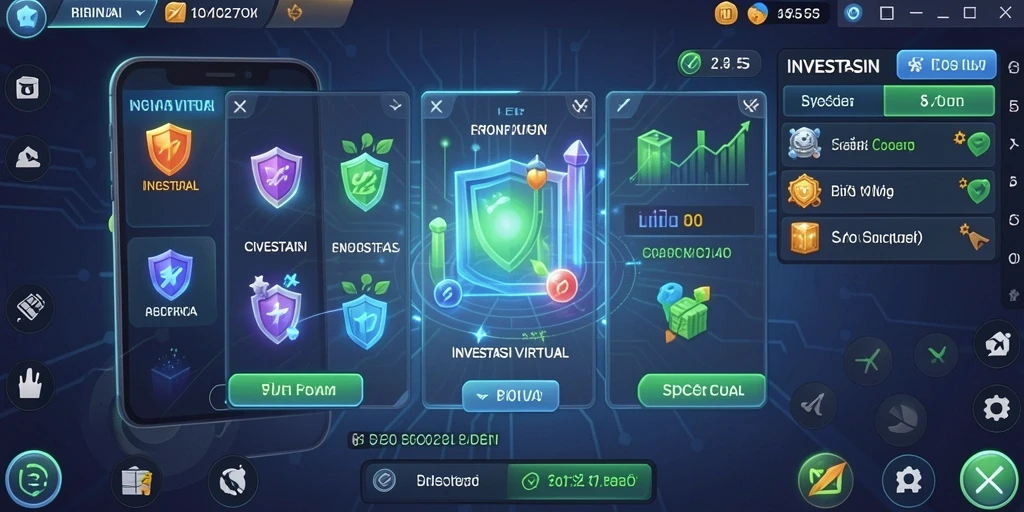 Fitur interaksi yang membuat bermain lebih seru.