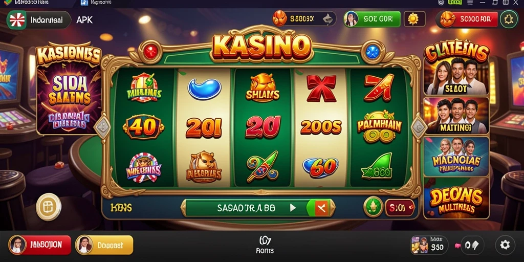 Permainan slot dengan grafis yang menawan.