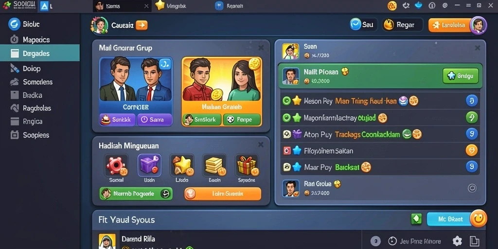 Fitur multiplayer yang menarik untuk dimainkan bersama teman.