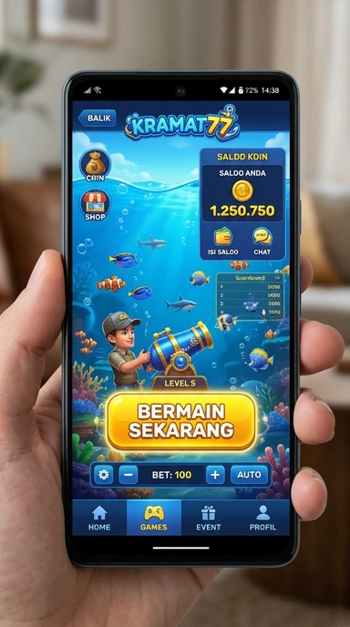 kramat77 — layar beranda